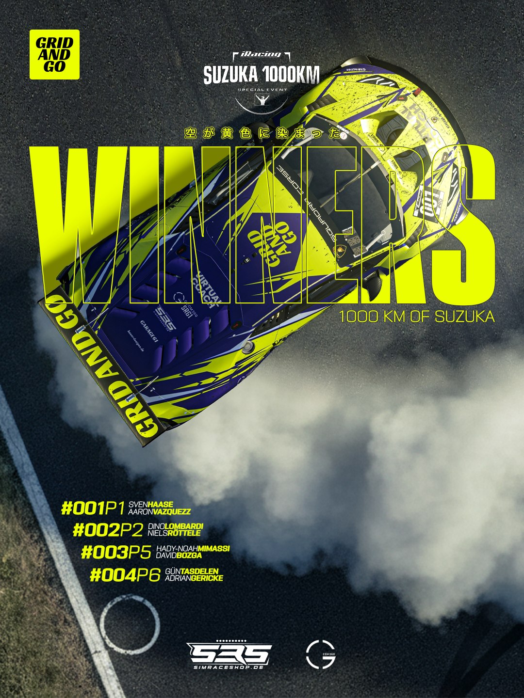 Suzuka 1000km Race Results